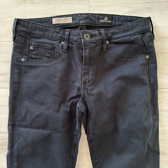 AG Adriano Goldschmied Black Skinny Pants - Picture 2 of 7